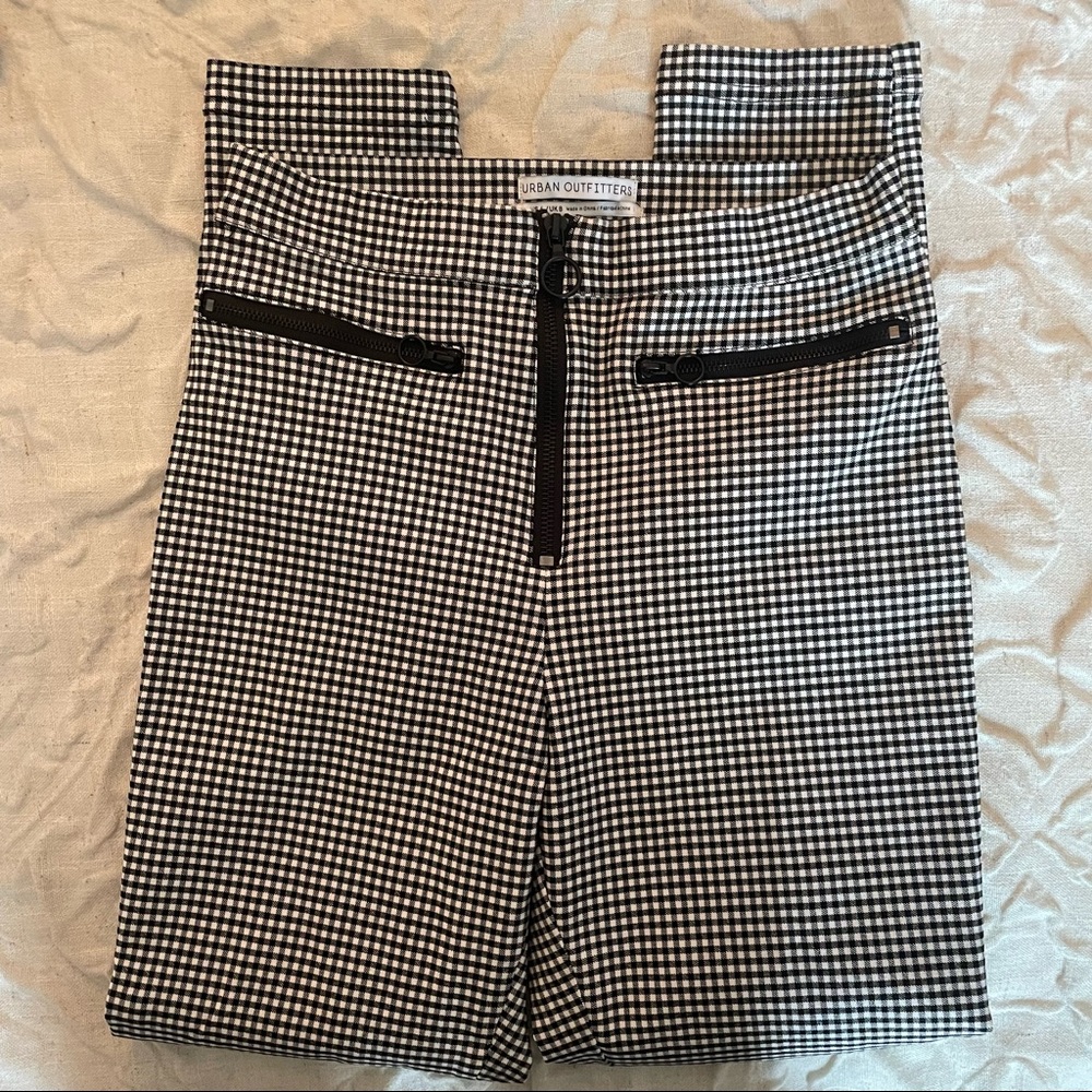 Urban Outfitters Cropped Plaid Pants
